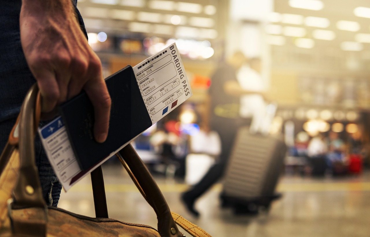 boarding pass plane ticket