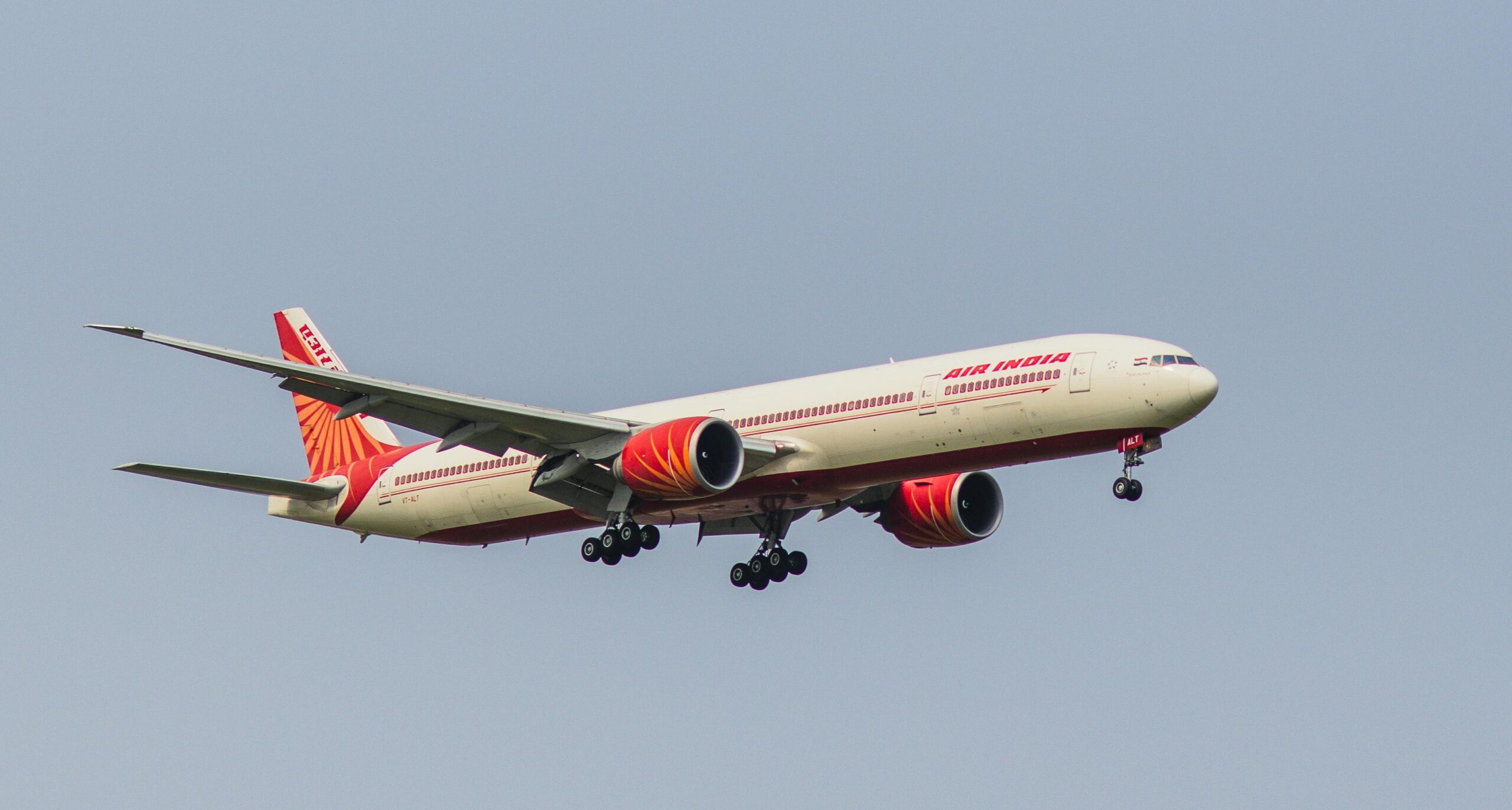 Air India plane take off